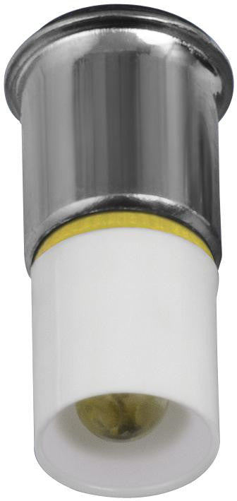 VCC (VISUAL COMMUNICATIONS COMPANY) VC1510145UY3 LED BULB, MIDGET FLANGE, YELLOW