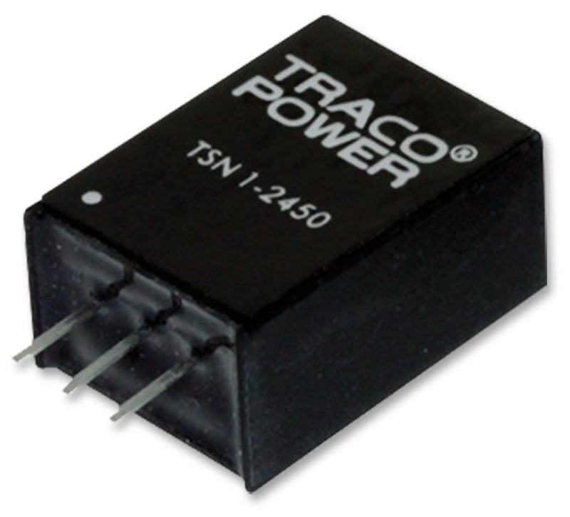 Traco Power TSN 1-2450 DC/DC Converter Low Profile ITE 1 Output 5 W -5 V A Series