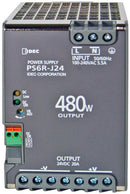 IDEC PS6R-J24 AC-DC CONVERTER, DIN RAIL, 1 O/P, 480W, 20A, 24V