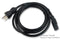 MULTICOMP SPC13269 POWER CORD, NEMA5-15P/IEC, 8FT, 13A 125V, BLACK