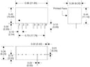 XP Power IP2403SA IP2403SA Isolated Through Hole DC/DC Converter Regulated ITE 4:1 3 W 1 Output 3.3 V 700 mA