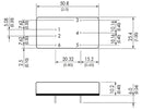 Traco Power TEN 15-4812WI Isolated Through Hole DC/DC Converter ITE 4:1 15 W 1 Output 12 V 1.25 A