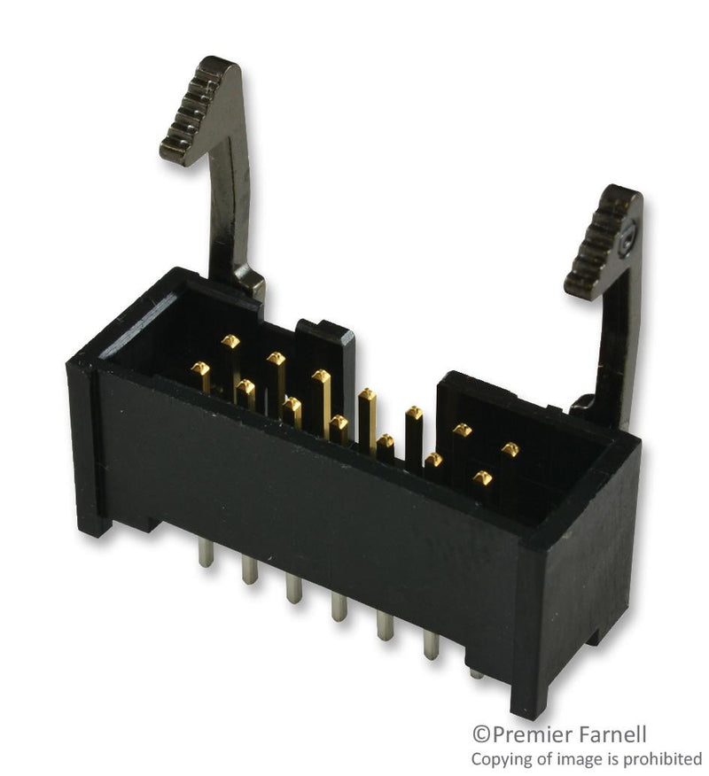 AMP - TE CONNECTIVITY 1761606-5 WIRE-BOARD CONNECTOR, HEADER, 14 POSITION, 2.54MM