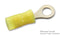 AMP - TE CONNECTIVITY 53073 TERMINAL, RING TONGUE, #6, CRIMP, YELLOW