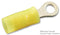 AMP - TE CONNECTIVITY 52189 TERMINAL, RING TONGUE, #4, CRIMP, YELLOW