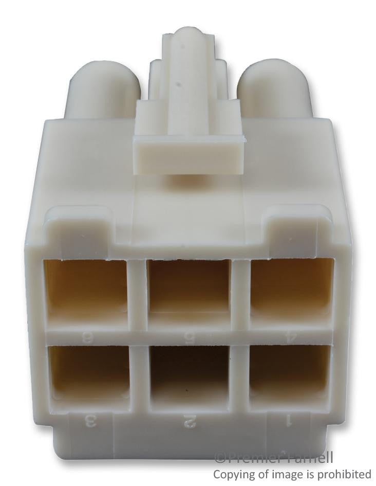 MOLEX 19-09-1066 PLUG & SOCKET HOUSING, RECEPTACLE, NYLON