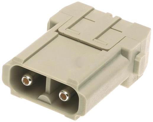 HARTING 09140022602 RECTANGULAR INSERT, PLUG, 2 POSITION, SCREW