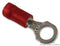 THOMAS & BETTS RA18-10 TERMINAL, RING TONGUE, #10, CRIMP, RED