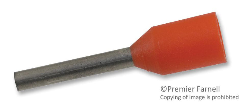 WEIDMULLER 9004560000 TERMINAL, FERRULE, 20AWG, CRIMP