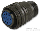 AMPHENOL INDUSTRIAL 97-3106A-18-19S CIRCULAR CONNECTOR PLUG SIZE 18, 10 POSITION, CABLE