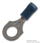 THOMAS & BETTS RB14-14 TERMINAL, RING TONGUE, 1/4IN, CRIMP BLUE