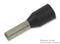 WAGO 216-224 TERMINAL, FERRULE, 6X1.8MM, CRIMP BLACK