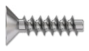 TR FASTENINGS 3.525KRST30TC1D Screw, Thread Forming, M3.5, 25 mm, Zinc, Steel, Flat / Countersunk Head Pozidriv