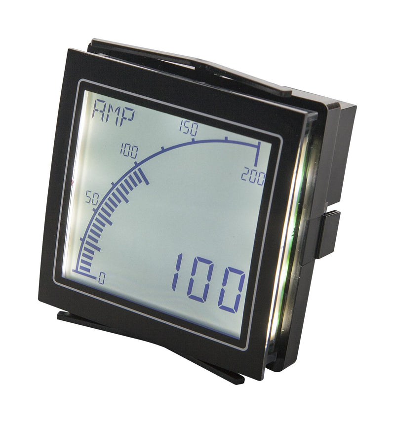 TRUMETER APM-CT-APO CT METER, POSITIVE LCD W/ O/P, 12-24VDC