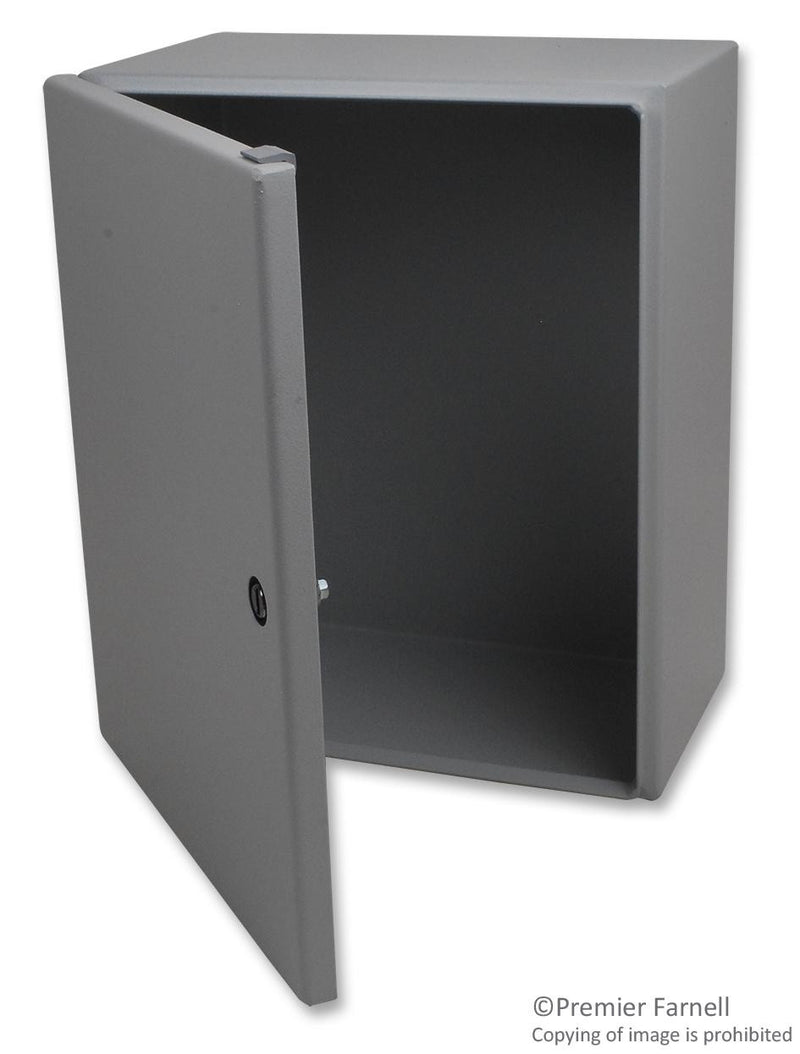 HOFFMAN ENCLOSURES LHC302515 ENCLOSURE, WALL MOUNT, STEEL, GRAY