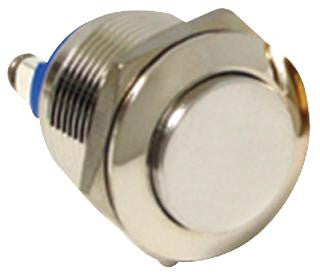 E-SWITCH PV2F640SS ANTI-VADAL PUSHBUTTON SWITCH, SPST, 2A, 48VDC