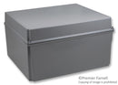 HOFFMAN ENCLOSURES A181610CHSCFG ENCLOSURE, JUNCTION BOX, FIBERGLASS GRAY