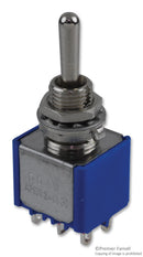 APEM 5664THCDB3V TOGGLE SWITCH, 4PDT, 4A, 30VDC, SOLDER