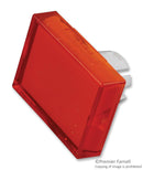 EAO 51-903.3 LENS, RECTANGULAR, ORANGE