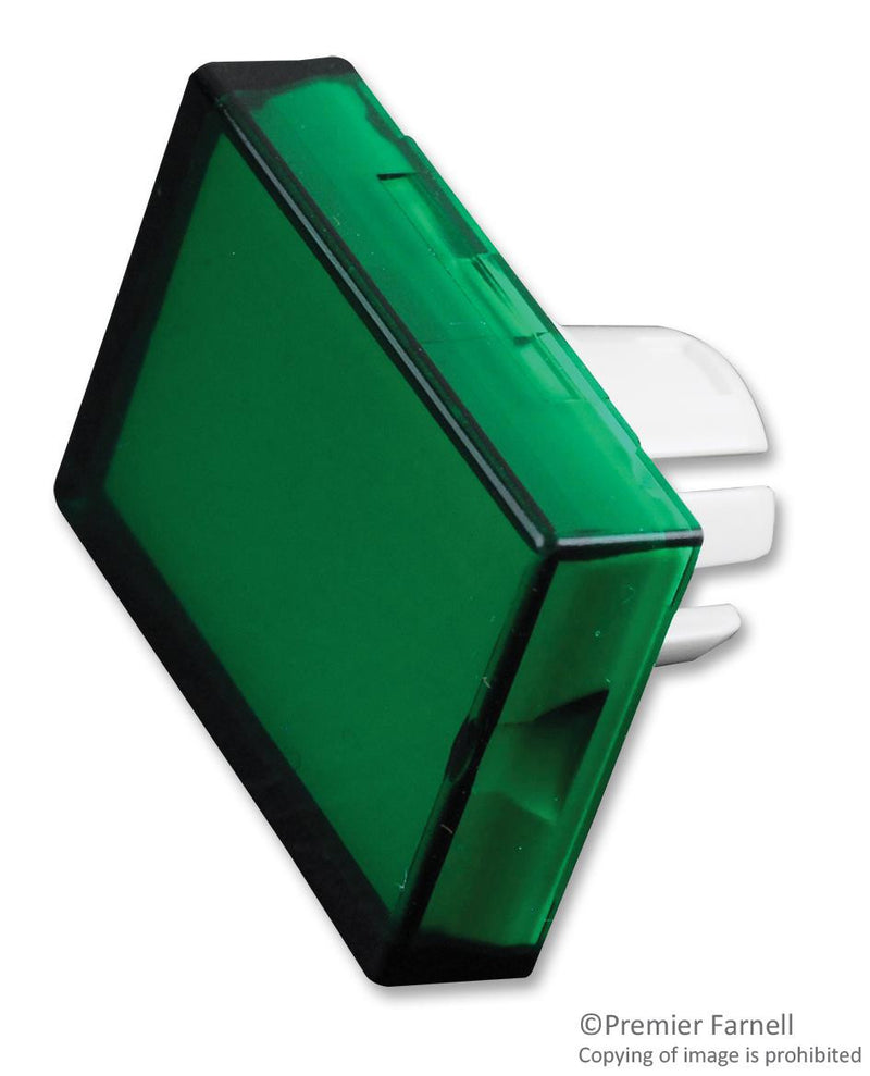 EAO 51-903.5 LENS, RECTANGULAR, GREEN