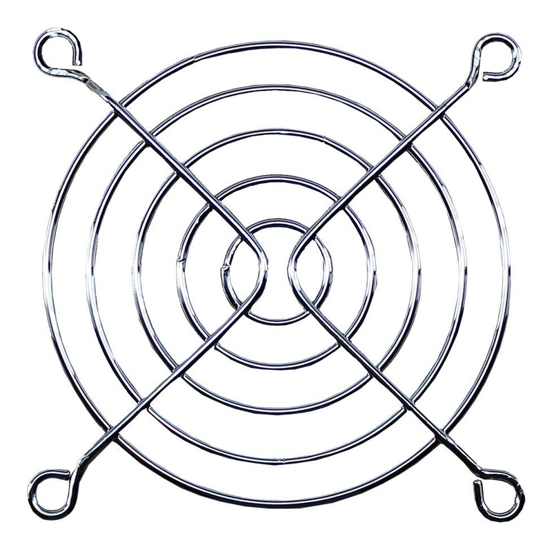 Orion Fans G80-18 Fan Finger Guard Steel - Wire Form 80mm Axial 71.5 mm Bright Nickel Chrome