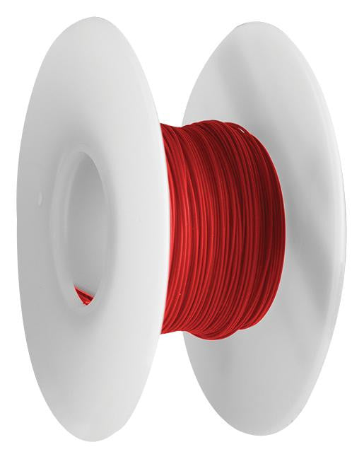 OK INDUSTRIES R28R0100 WIRE WRAPPING WIRE, 100FT, 28AWG COPPER, RED