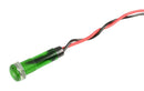 Multicomp MCR9-120L1-11-GG3 LED Panel Mount Indicator Green 12 VDC 7.2 mm 15 mA 100 mcd