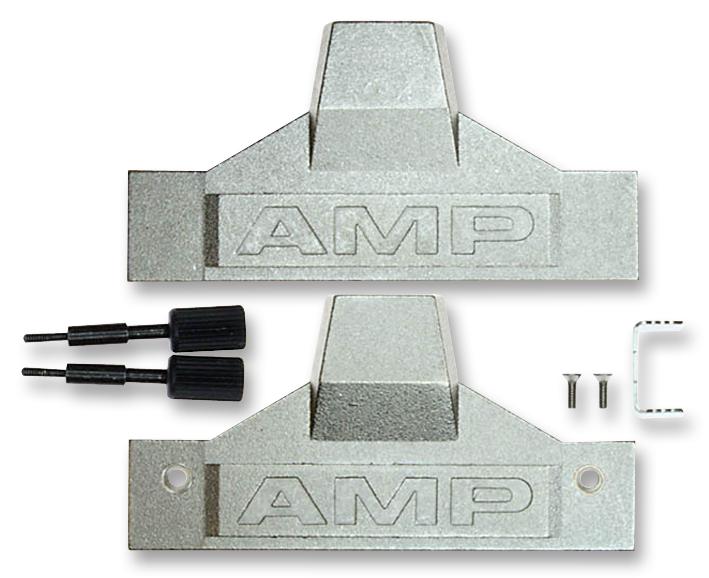 AMP - TE Connectivity 5749081-1 D Sub Backshell Amplimite 050 Series Kits III 180&deg; Zinc Body