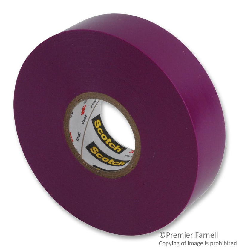 3M 35 VIOLET (3/4&quot;X66FT) TAPE, INSULATION, PVC VIOLET 0.75INX66FT