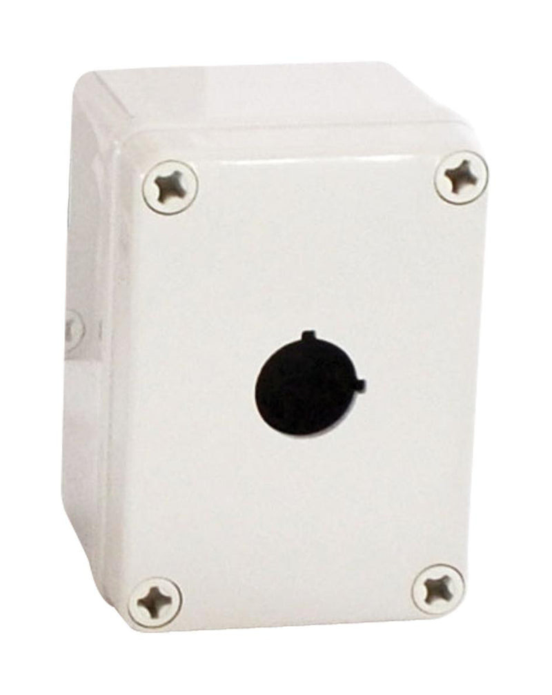 BUD INDUSTRIES PBB-11819-3 PUSHBUTTON ENCLOSURE, 3HOLE, PC