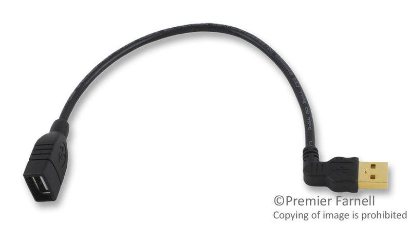 TRIPP-LITE U005-10I COMPUTER CABLE, USB, 10", BLACK