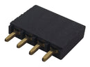 Samtec SSQ-110-04-G-S SSQ-110-04-G-S PCB Receptacle Board-to-Board 2.54 mm 1 Rows 10 Contacts Through Hole Mount SSQ