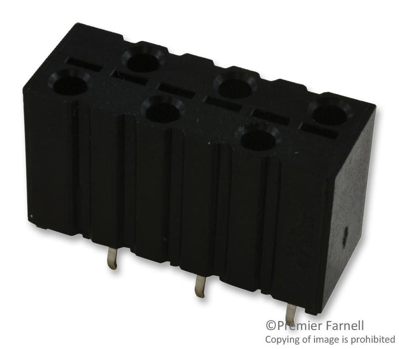 TE CONNECTIVITY 1811398-1 TERMINAL BLOCK, STANDARD, 6 POSITION, 18-16AWG