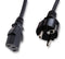 QUALTEK ELECTRONICS 364002-D01 CABLE ASSEMBLY, POWER CORD, 8.2FT, 10A, BLACK