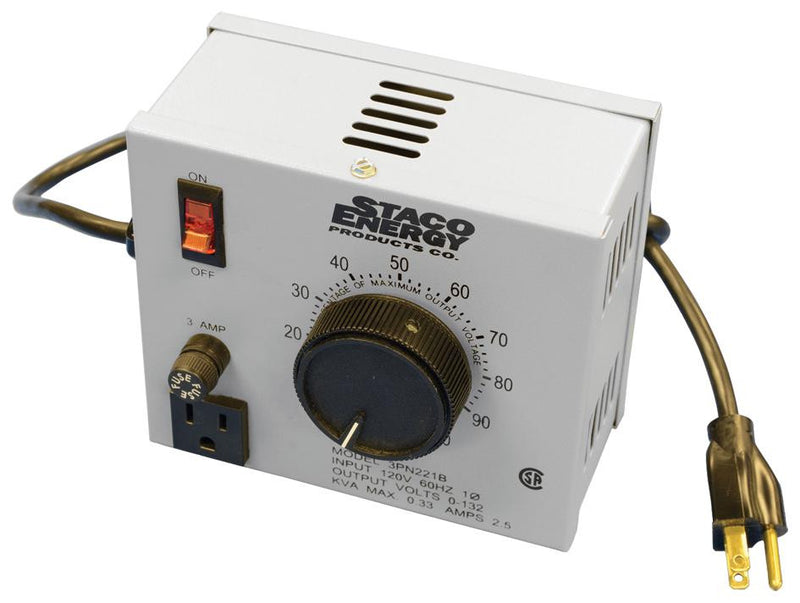 STACO ENERGY PRODUCTS 3PN221B VARIABLE TRANSFORMER