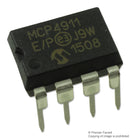 MICROCHIP MCP4911-E/P DIGITAL TO ANALOG CONVERTER DAC, 10 BIT, DIP-8