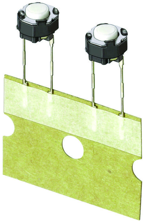 PANASONIC ELECTRONIC COMPONENTS EVQ-11A07K SWITCH, TACTILE, SPST-NO, 20mA, 15VDC