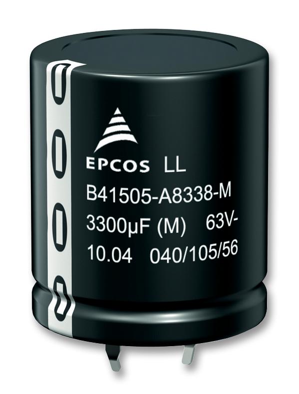 Epcos B43501B9157M000 B43501B9157M000 Electrolytic Capacitor Long Life 150 &Acirc;&micro;F 400 V &Acirc;&plusmn; 20% Quick Connect Snap-In 10000 Hours @ 85&Acirc;&deg;C