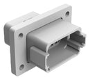 Amphenol SINE/TUCHEL AT04-12PA-L012 12 Position Receptacle Flange Mount Connector PIN Gray Keyed A 98AC8302