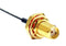 Multicomp PRO MP005944 MP005944 RF / Coaxial Cable Assembly 5G IP47 SMA Bulkhead Jack to 90&Acirc;&deg; MHF 4L Plug 1.37mm 50 ohm 7.9 "