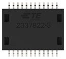 TE Connectivity 2337822-5 2337822-5 Transformer LAN Modular Jack Filter 1 Port 10/100/1000 Base-T PoE -40&Acirc;&deg;C to 105&Acirc;&deg;C SMT