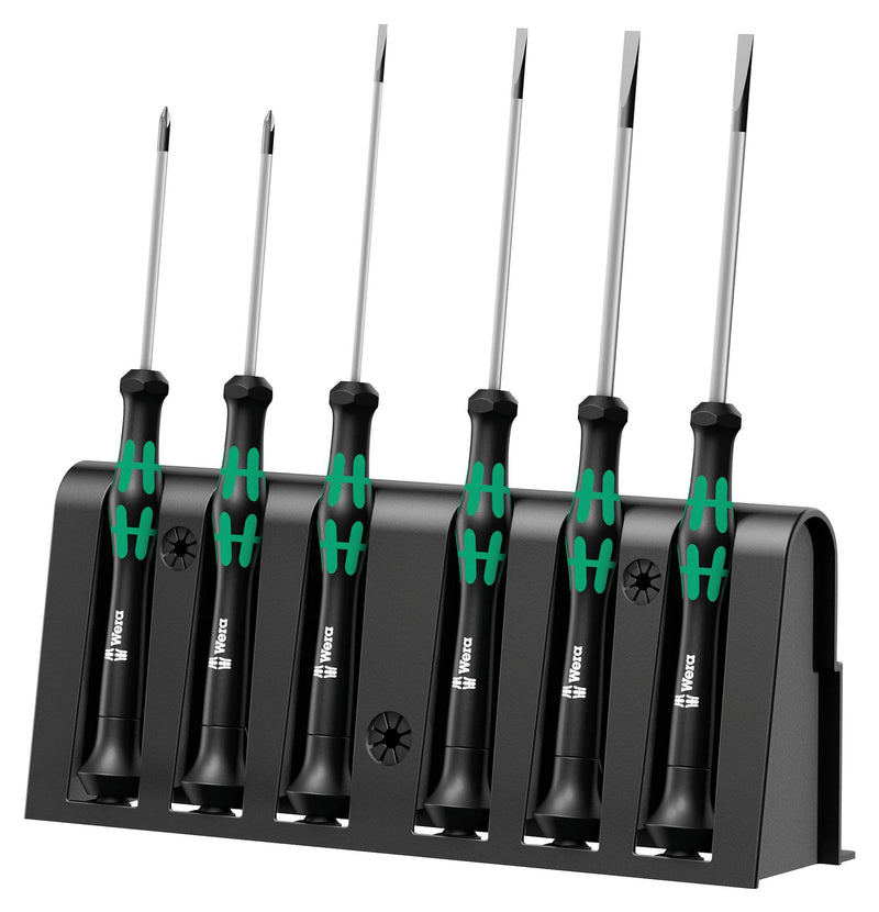 Wera 2035/6A Screwdriver Set Electronic Slotted/Phillips 6-Piece