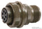 AMPHENOL INDUSTRIAL MS3106A14S-6S CIRCULAR CONNECTOR PLUG, SIZE 14S, 6 POSITION, CABLE