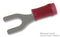 AMP - TE CONNECTIVITY 32054 TERMINAL, SPADE TONGUE, #10, 16AWG, RED