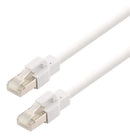 L-COM TRM695ASFZ-WHT-3F TRM695ASFZ-WHT-3F Enet Cable CAT6A RJ45 PLUG-PLUG 3FT New