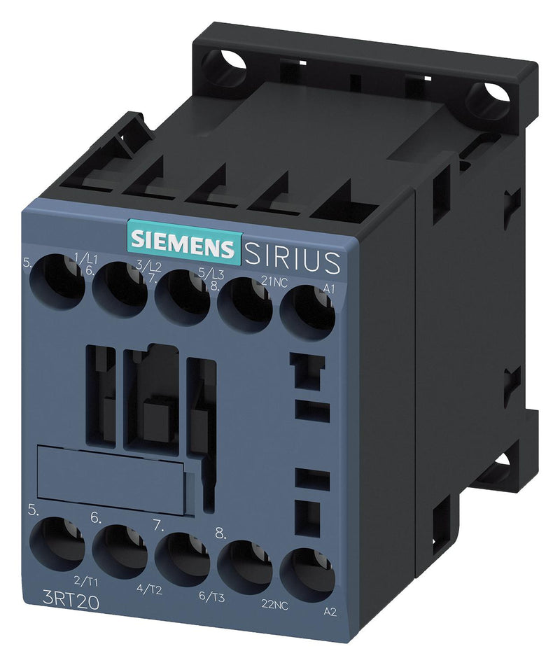 Siemens 3RT2017-1BB41 Contactor DIN Rail Panel 690 V 3PST-NO 3 Pole 5.5 kW