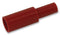 MOLEX 19038-0001 Bullet Terminal, InsulKrimp 19038 Series, 22 AWG, 18 AWG, 1.3 mm&sup2;, Female Bullet, Red