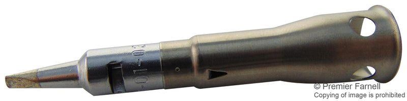 WELLER WPT02 Soldering Iron Tip, Chisel, 2.4 mm