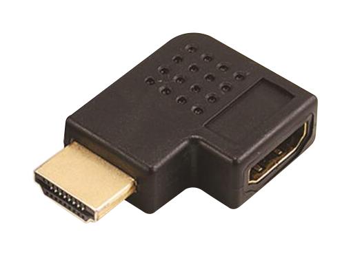 PRO Signal PS000247 Audio Adapter Angled Hdmi Plug Receptacle