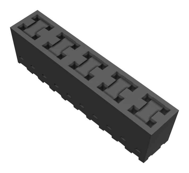 Molex 90151-2220 Board-To-Board Connector 2.54 mm 20 Contacts Receptacle C-Grid III 90151 Series Through Hole